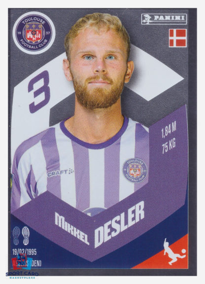 Panini Foot 2024 #426 Mikkel Desler Toulouse FC