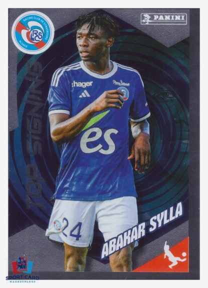 Panini Foot 2024 #449 Abakar Sylla (Strasbourg) Top Signings