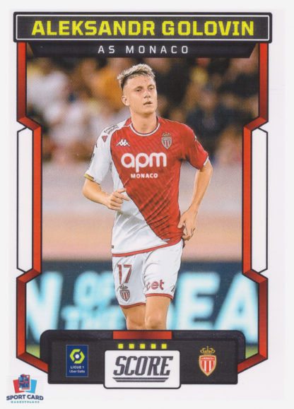 Panini Score Ligue 1 2023-24 Base Card - Aleksandr Golovin - AS Monaco #4