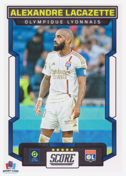 Panini Score Ligue 1 2023-24 Base Card - Alexandre Lacazette - Olympique Lyonnais #110