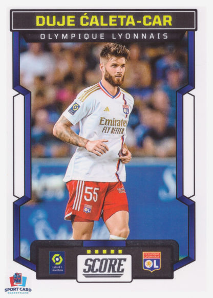 Panini Score Ligue 1 2023-24 Base Card - Duje Caleta-Car - Olympique Lyonnais #118