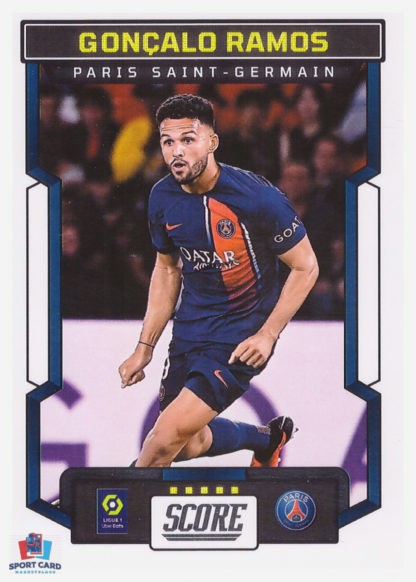 Panini Score Ligue 1 2023-24 Base Card - Gonçalo Ramos - Paris Saint-Germain #124