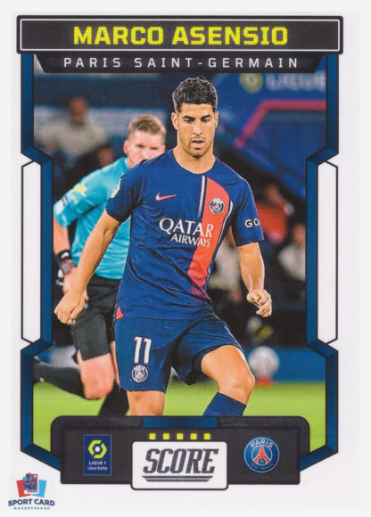 Panini Score Ligue 1 2023-24 Base Card - Marco Asensio - Paris Saint-Germain #136