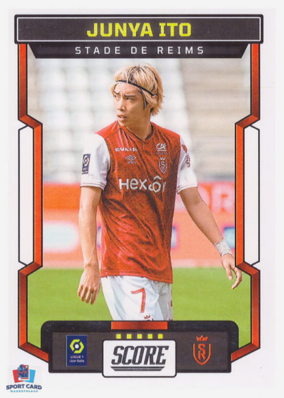 Panini Score Ligue 1 2023-24 Base Card - Junya Ito - Stade de Reims #170