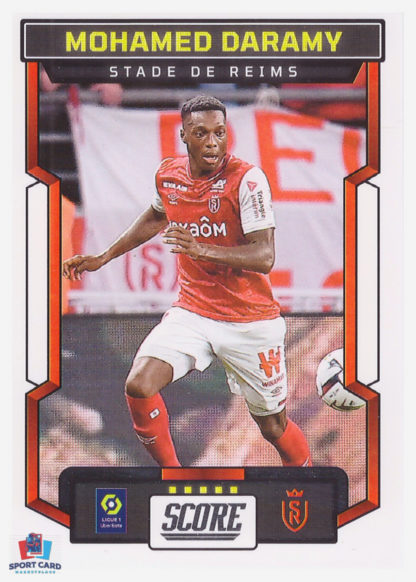 Panini Score Ligue 1 2023-24 Base Card - Mohamed Daramy - Stade de Reims #175
