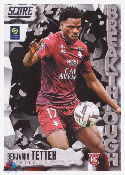 Panini Score Ligue 1 2023-24 Breakthrough - Bejjamin Tetteh - FC Metz #B4