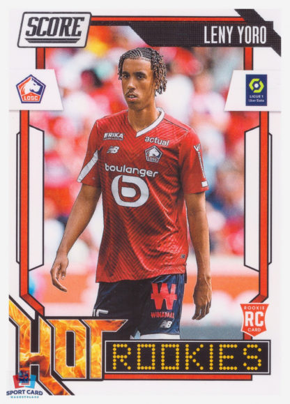 Panini Score Ligue 1 2023-24 Hot Rookies - Leny Yoro - LOSC Lille #HR7