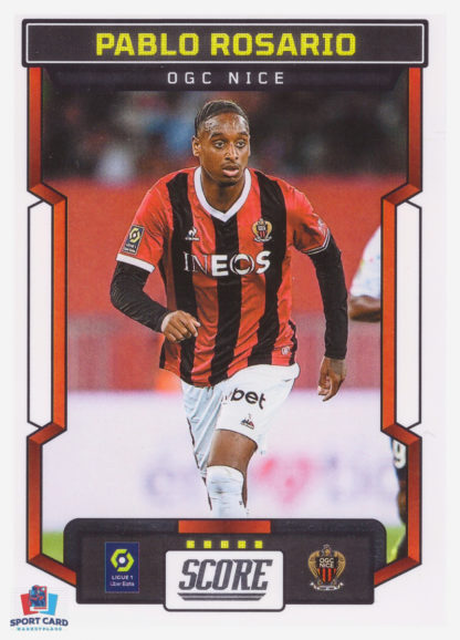 Panini Score Ligue 1 2023-24 Base Card - Pablo Rosario - OGC Nice #93