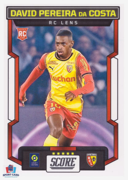 Panini Score Ligue 1 2023-24 Rookie Card - David Pereira Da Costa - RC Lens #147