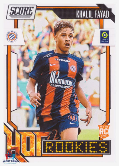 Panini Score Ligue 1 2023-24 Hot Rookies - Khalil Fayad - Montpellier HSC #HR4
