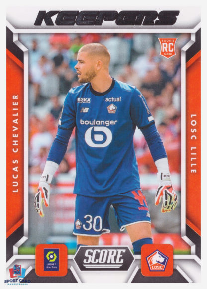 Panini Score Ligue 1 2023-24 Keepers - Lucas Chevalier - LOSC Lille #K5