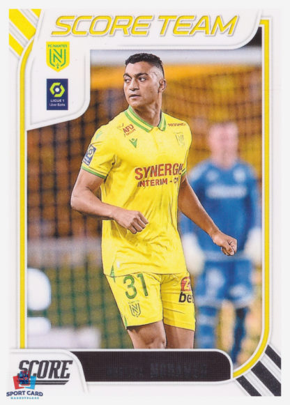 Panini Score Ligue 1 2023-24 Score Team - Mostafa Mohamed - FC Nantes #ST18