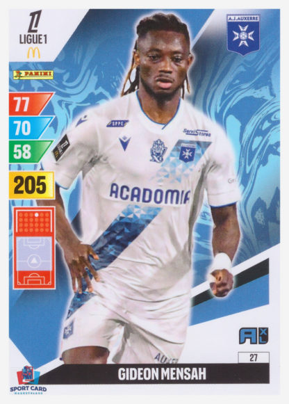 Panini Adrenalyn XL 2024-25 - Gideon Mensah / AJ Auxerre #27