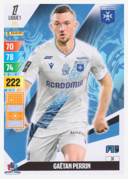 Panini Adrenalyn XL 2024-25 - Gaëtan Perrin / AJ Auxerre #31