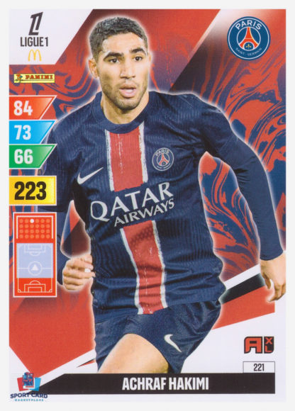 Panini Adrenalyn XL 2024-25 - Achraf Hakimi / Paris Saint-Germain #221
