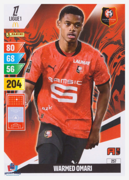 Panini Adrenalyn XL 2024-25 - Warmed Omari / Stade Rennais FC #257
