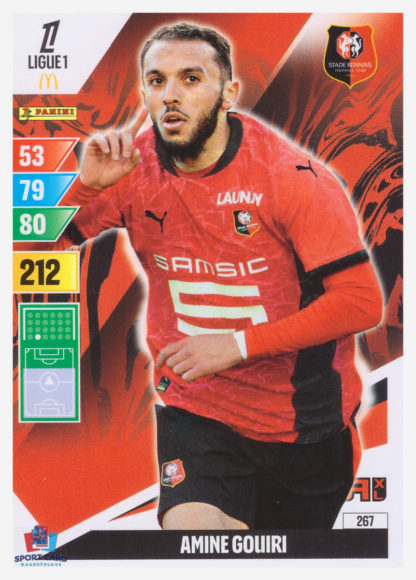Panini Adrenalyn XL 2024-25 - Amine Gouiri / Stade Rennais FC #267