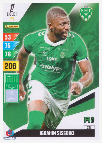 Panini Adrenalyn XL 2024-25 - Ibrahim Sissoko / AS Saint-Etienne #287