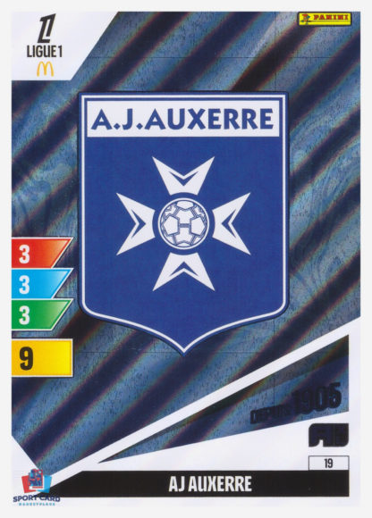 Panini Adrenalyn XL 2024-25 - Ecusson / AJ Auxerre #19