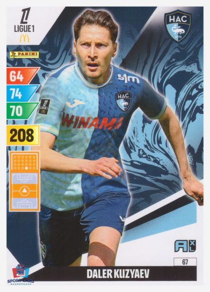 Panini Adrenalyn XL 2024-25 - Daler Kuzyaev / Havre AC #67