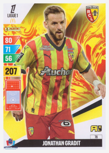 Panini Adrenalyn XL 2024-25 - Jonathan Gradit / RC Lens #78