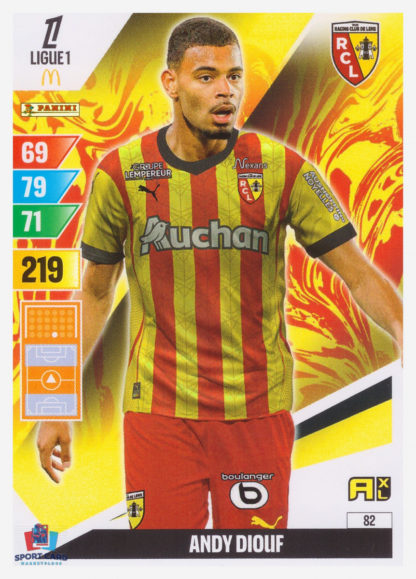 Panini Adrenalyn XL 2024-25 - Andy Diouf / RC Lens #82