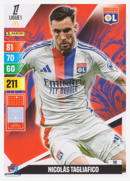 Panini Adrenalyn XL 2024-25 - Nicolas Tagliafico / Olympique Lyonnais #116