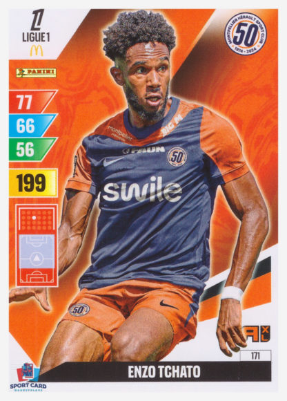 Panini Adrenalyn XL 2024-25 - Enzo Tchato / Montpellier Hérault SC #171