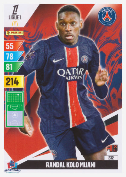 Panini Adrenalyn XL 2024-25 - Randal Kolo Muani / Paris Saint-Germain #232