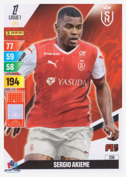 Panini Adrenalyn XL 2024-25 - Sergio Akieme / Stade de Reims #239