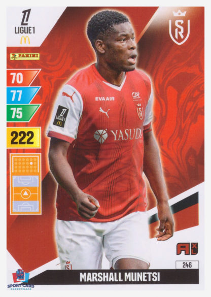 Panini Adrenalyn XL 2024-25 - Marshall Munetsi / Stade de Reims #246