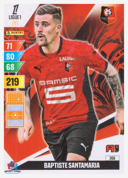 Panini Adrenalyn XL 2024-25 - Baptiste Santamaria / Stade Rennais FC #266