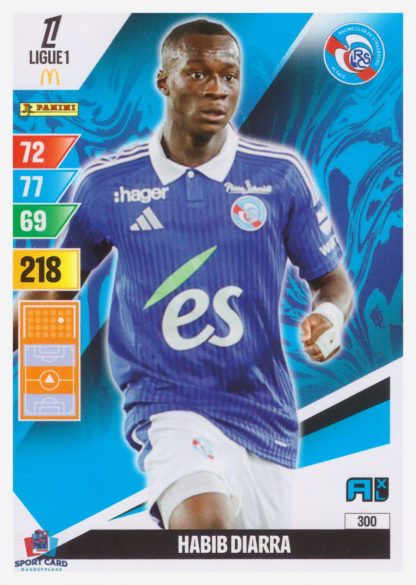 Panini Adrenalyn XL 2024-25 - Habib Diarra / RC Strasbourg Alsace #300