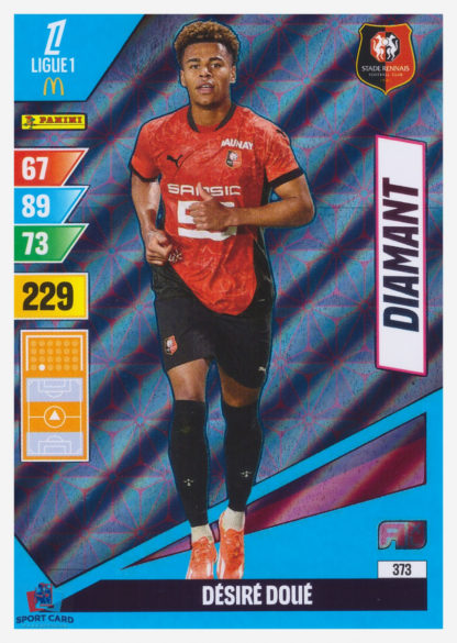 Panini Adrenalyn XL 2024-25 - Désiré Doué / Stade Rennais FC #373