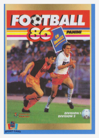 Panini Foot 2025 - foil - Panini Foot 1985-1986 / Palmarès Panini #3