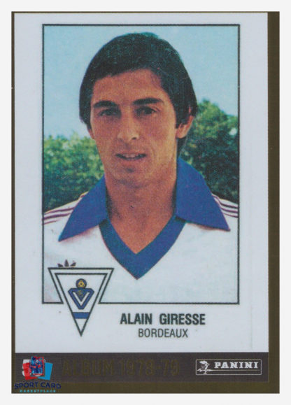 Panini Foot 2025 - gold - Alain Giresse / Légende #39