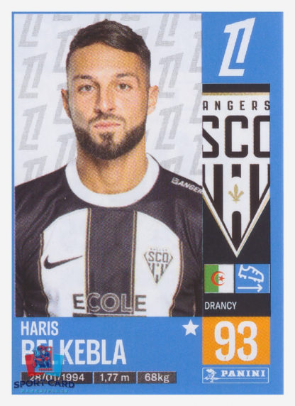 Panini Foot 2025 - Haris Belkebla / Angers SCO #25