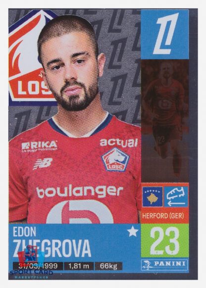 Panini Foot 2025 - metal - Edon Zhegrova / LOSC Lille #178