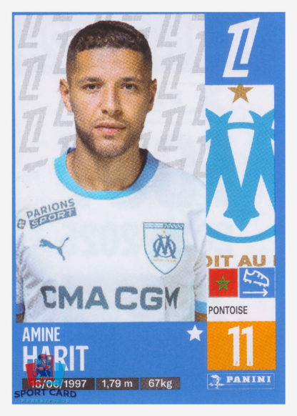Panini Foot 2025 - Amine Harit / Olympique de Marseille #224