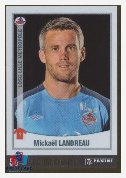 Panini Foot 2025 - gold - Mickaël Landreau / Légende #377
