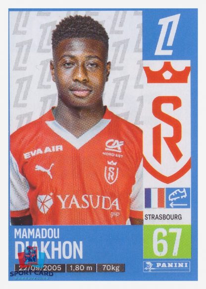 Panini Foot 2025 - Mamadou Diakhon / Stade de Reims #398