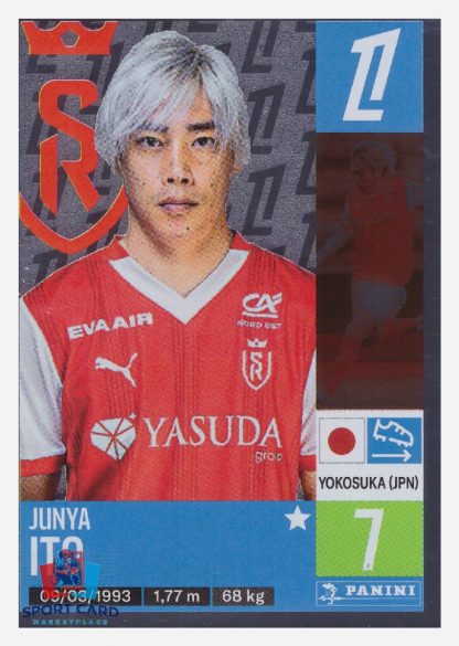 Panini Foot 2025 - metal - Junya Ito / Stade de Reims #400