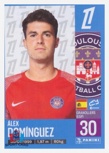 Panini Foot 2025 - Álex Domínguez / Toulouse FC #491