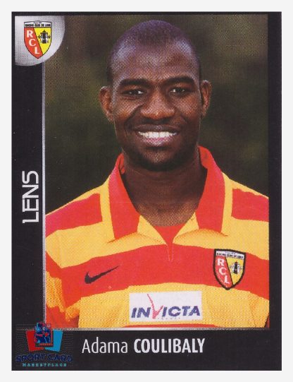 Panini Foot 2008 - Adama Coulibaly / Lens #113