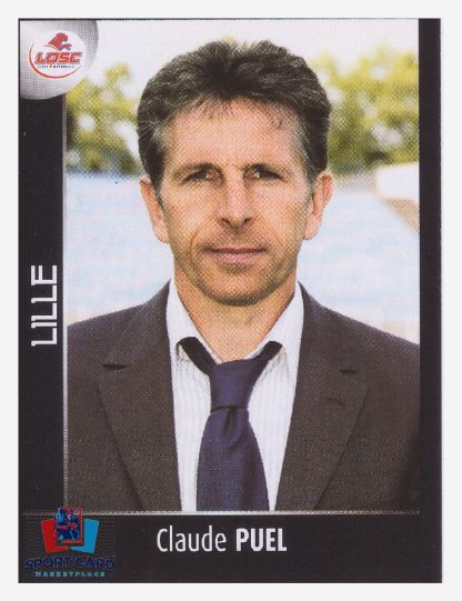 Panini Foot 2008 - Claude Puel (Entraîneur) / Lille #134