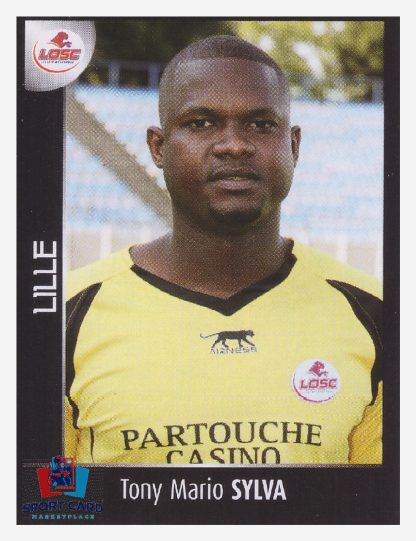 Panini Foot 2008 - Tony Mario Sylva / Lille #137