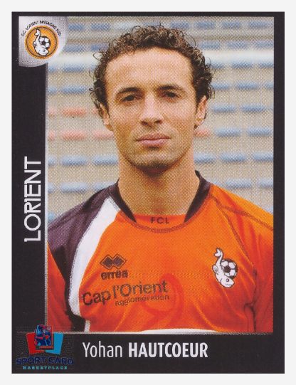 Panini Foot 2008 - Yohan Hautcoeur / Lorient #172