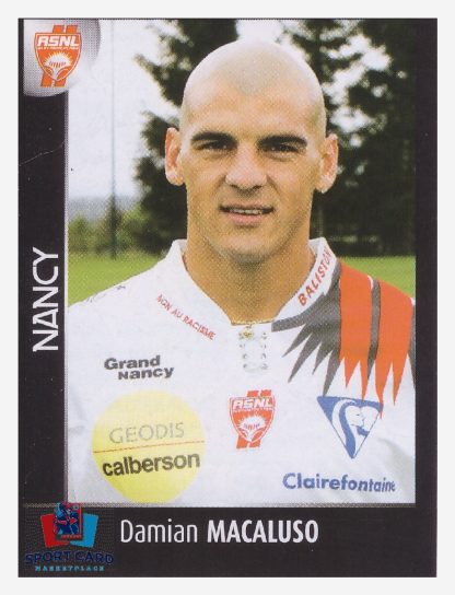 Panini Foot 2008 - Damian Macaluso / Nancy #295
