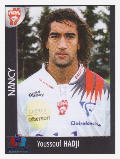Panini Foot 2008 - Youssouf Hadji / Nancy #306