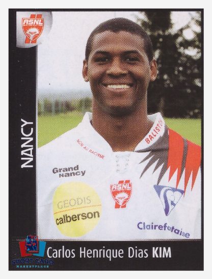 Panini Foot 2008 - Carlos Henrique Dias Kim / Nancy #307